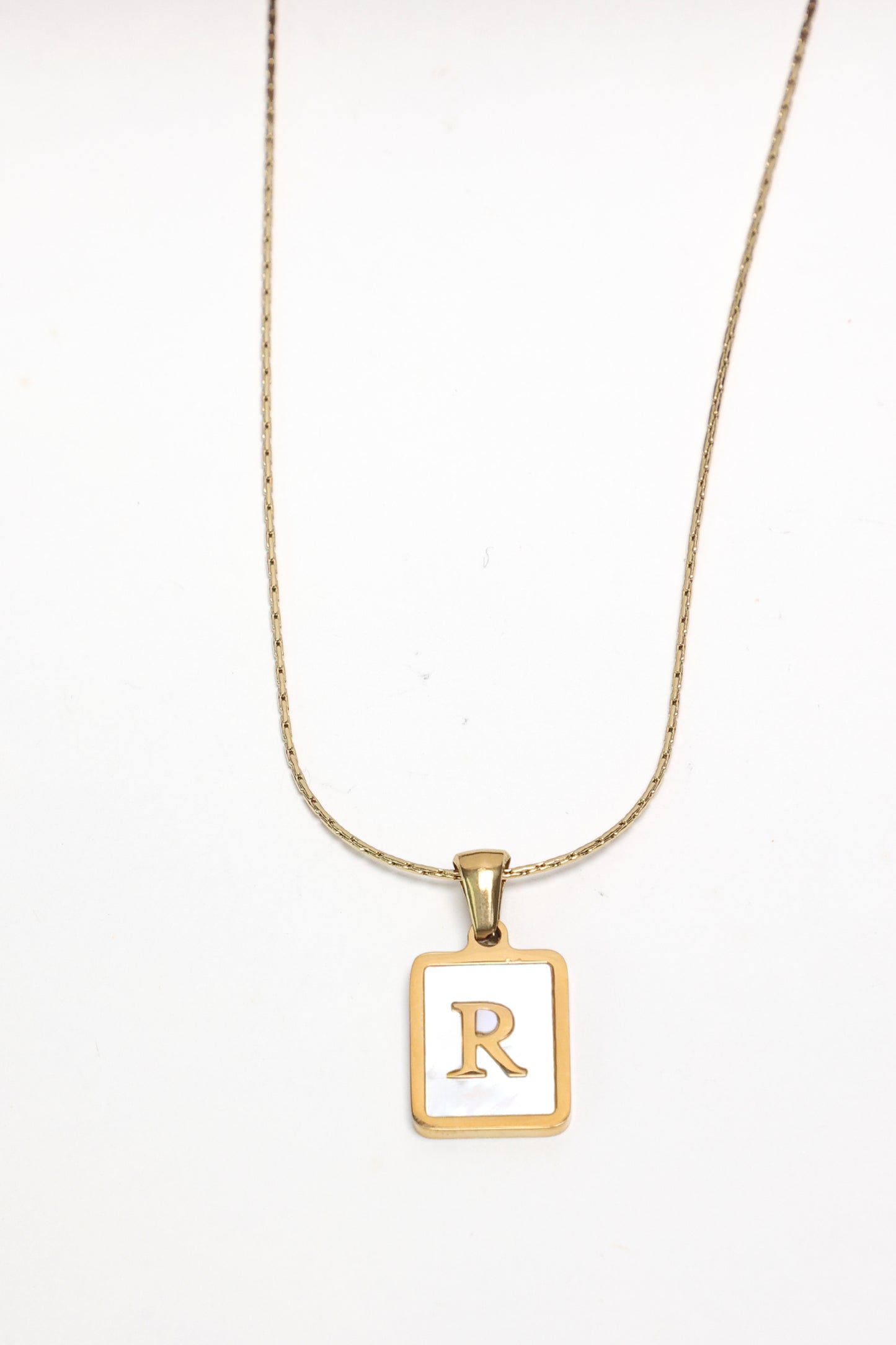 Initial Letter Necklace