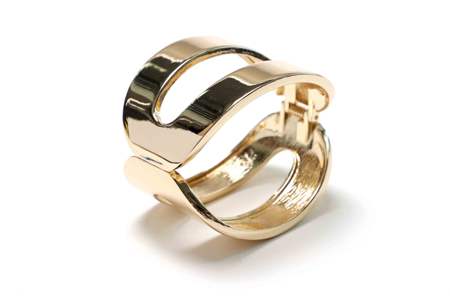 Plated Oval Bangle