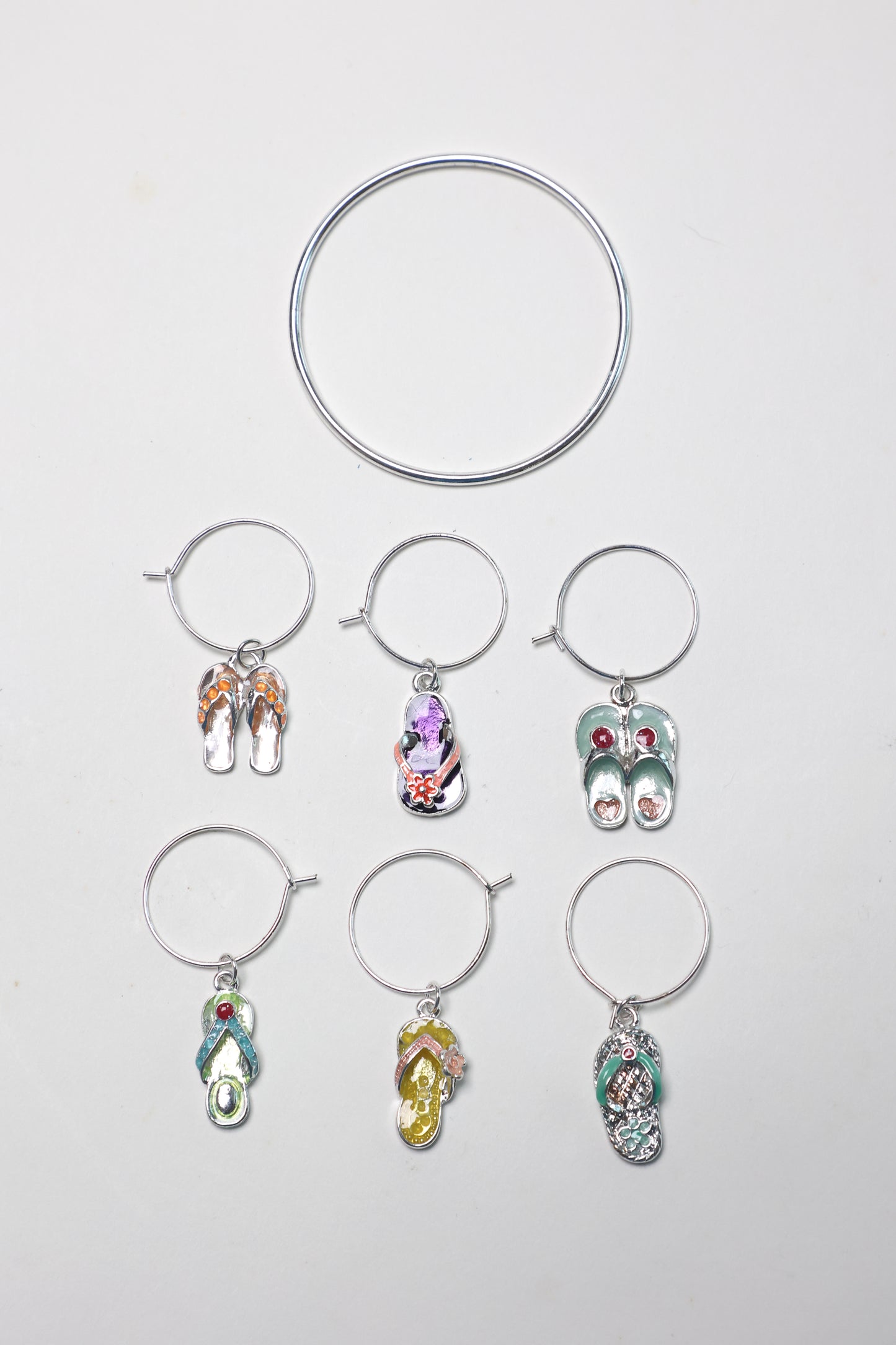 Wine Charms- Flip Flops