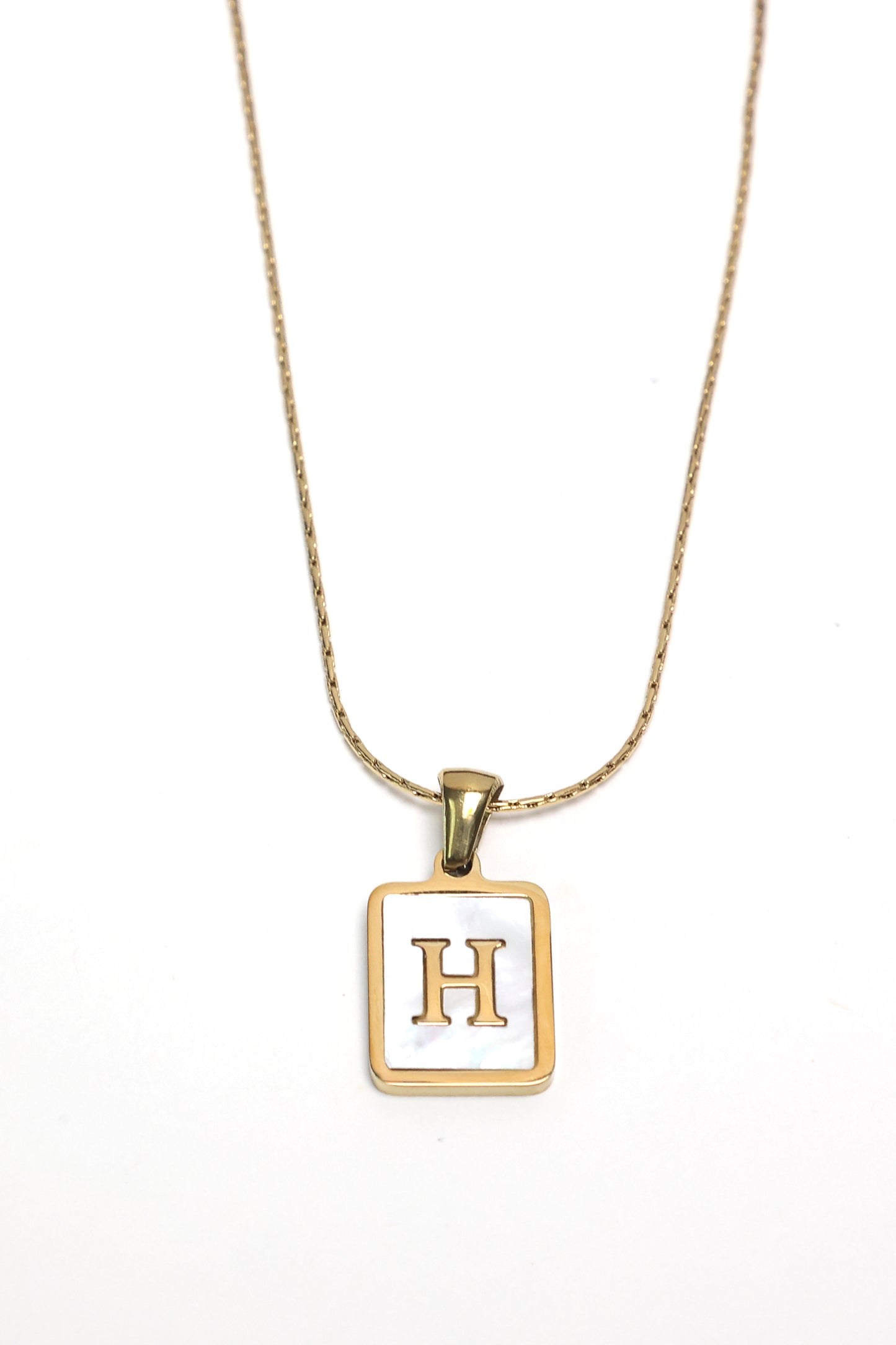 Initial Letter Necklace