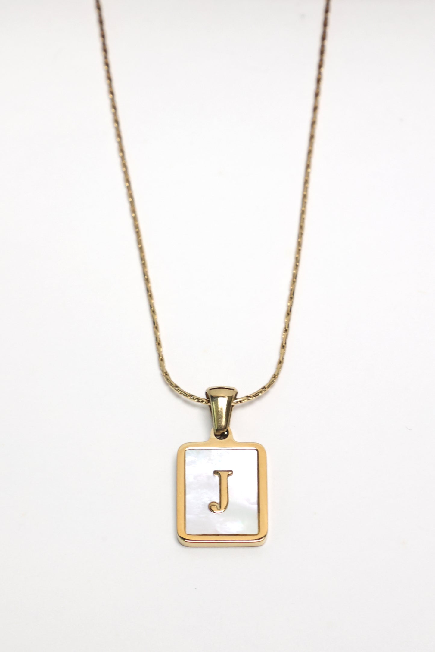 Initial Letter Necklace