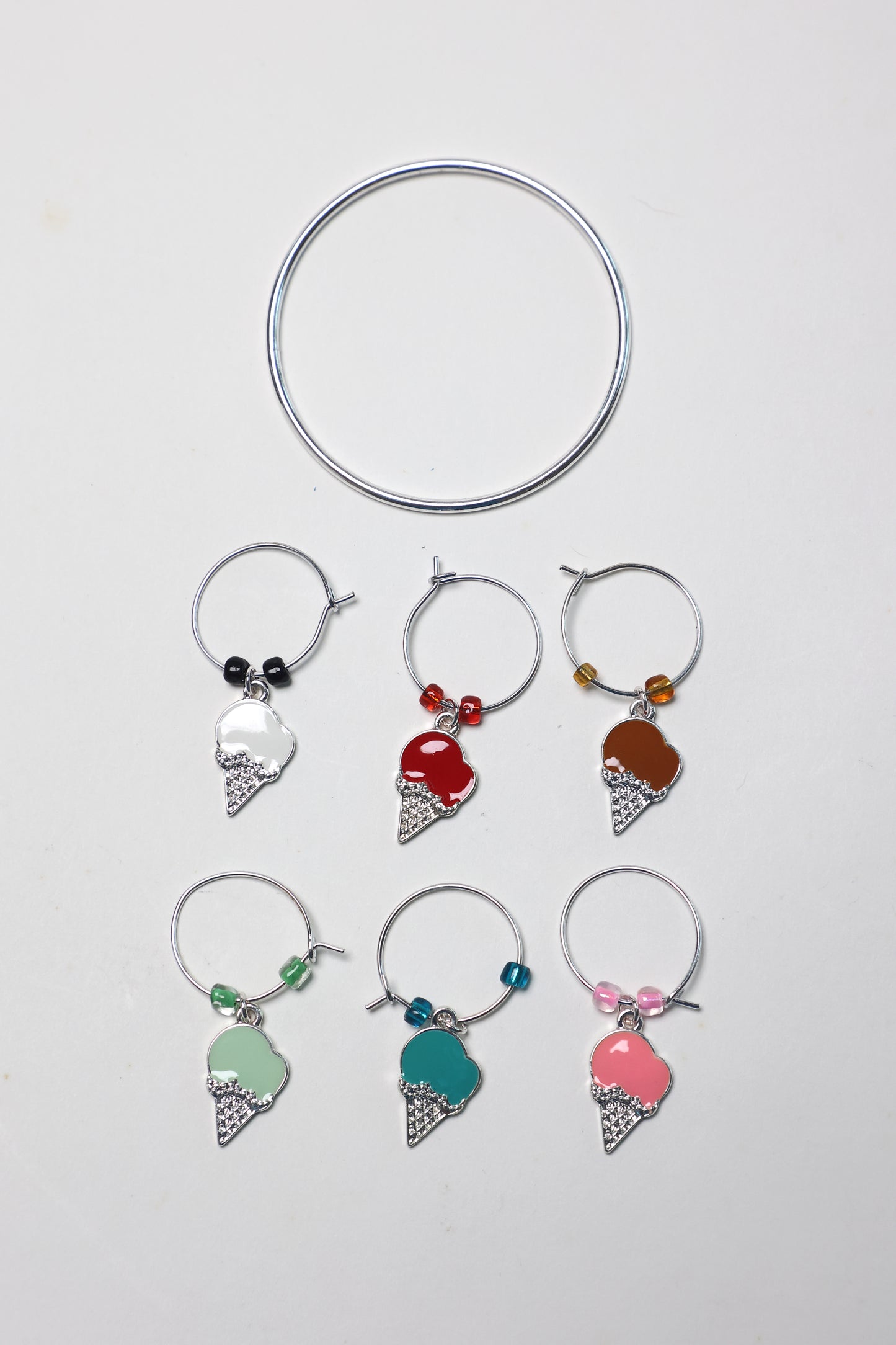 Wine Charms- Ice Cream Cones