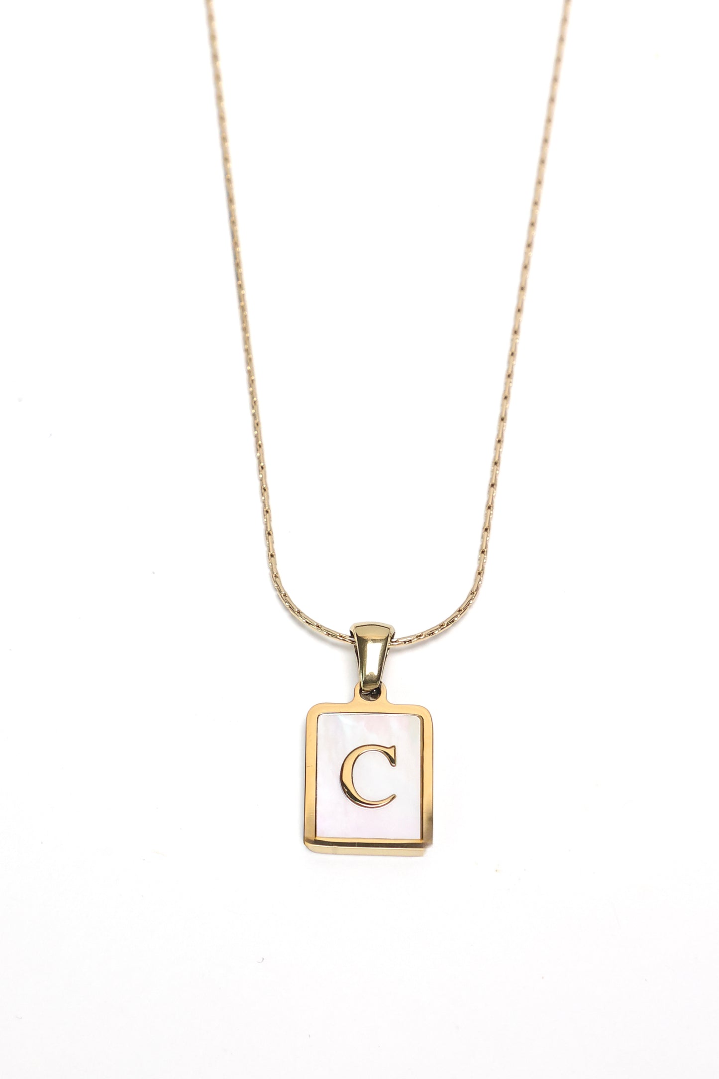 Initial Letter Necklace