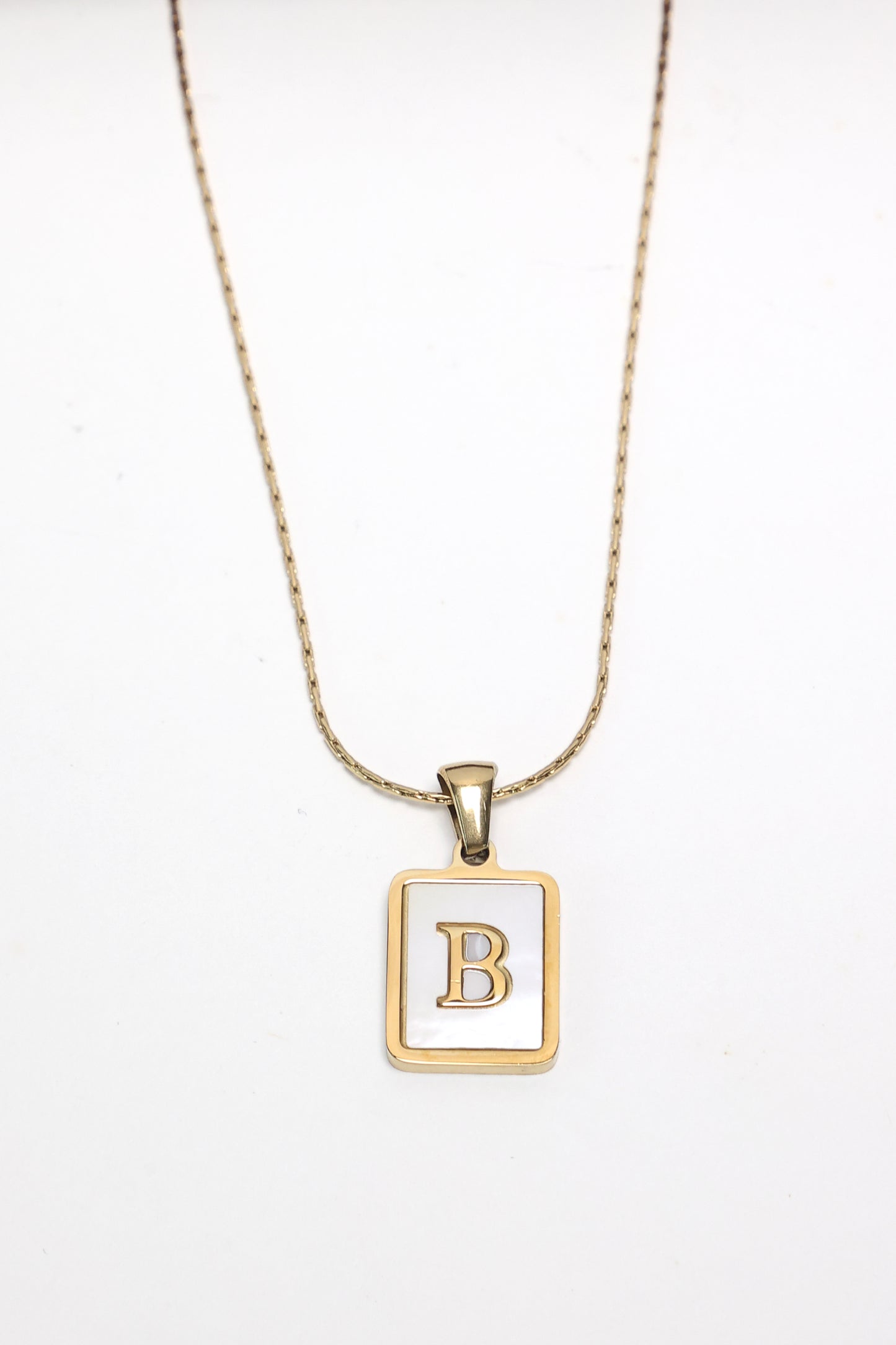 Initial Letter Necklace