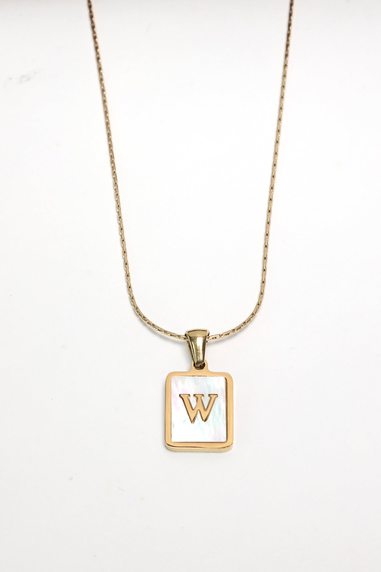 Initial Letter Necklace