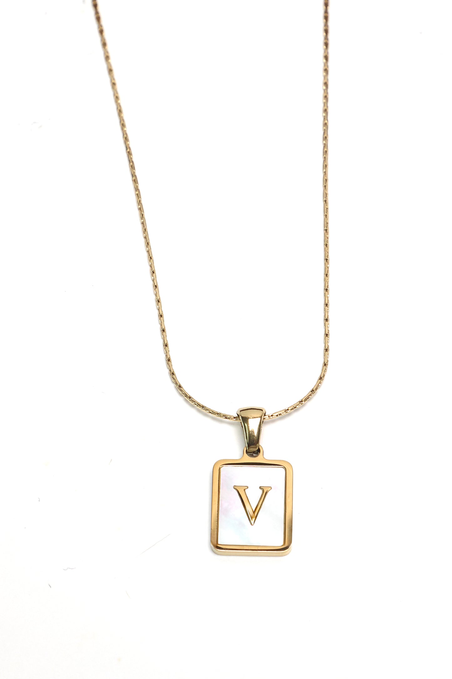 Initial Letter Necklace