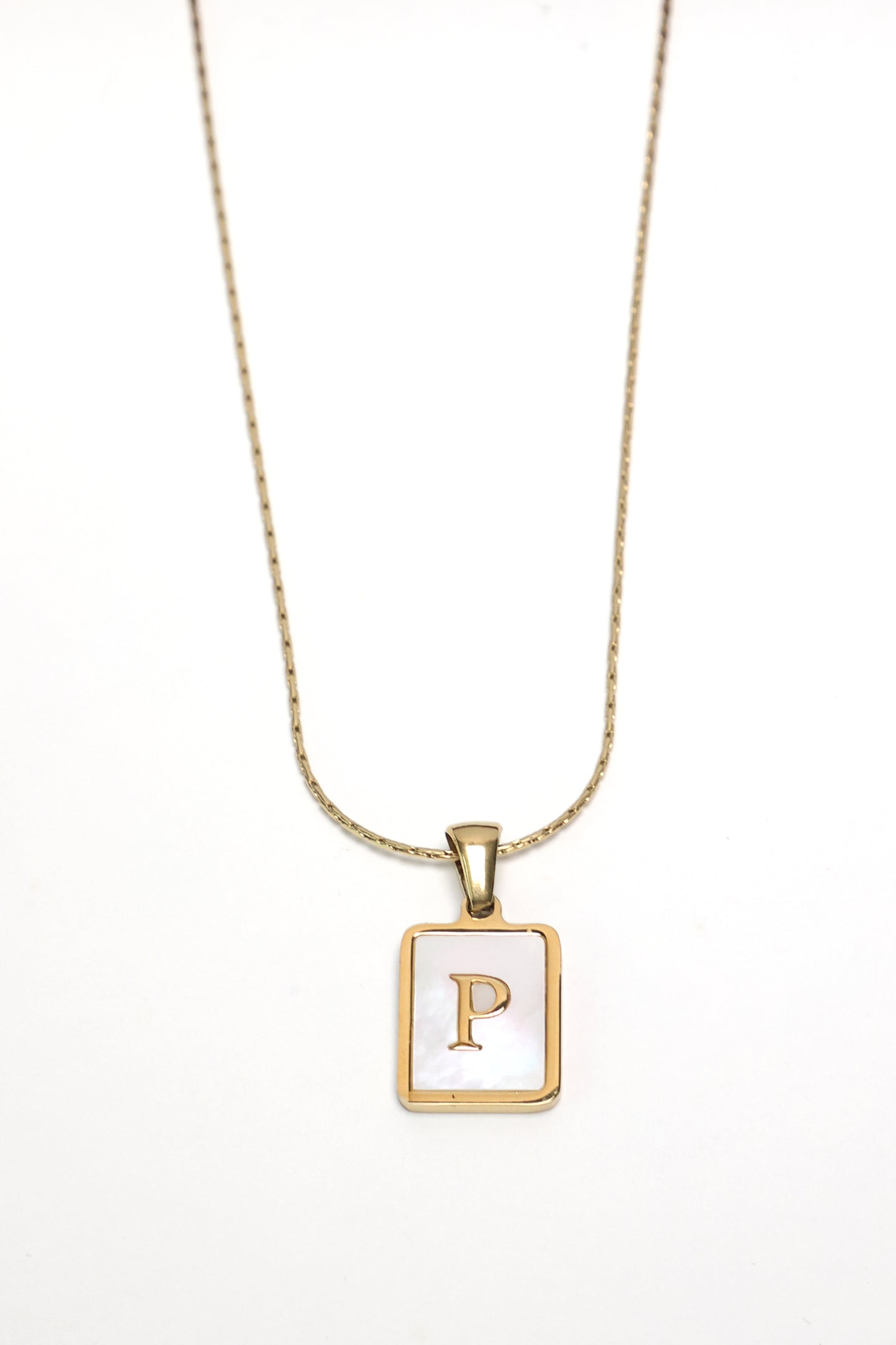 Initial Letter Necklace