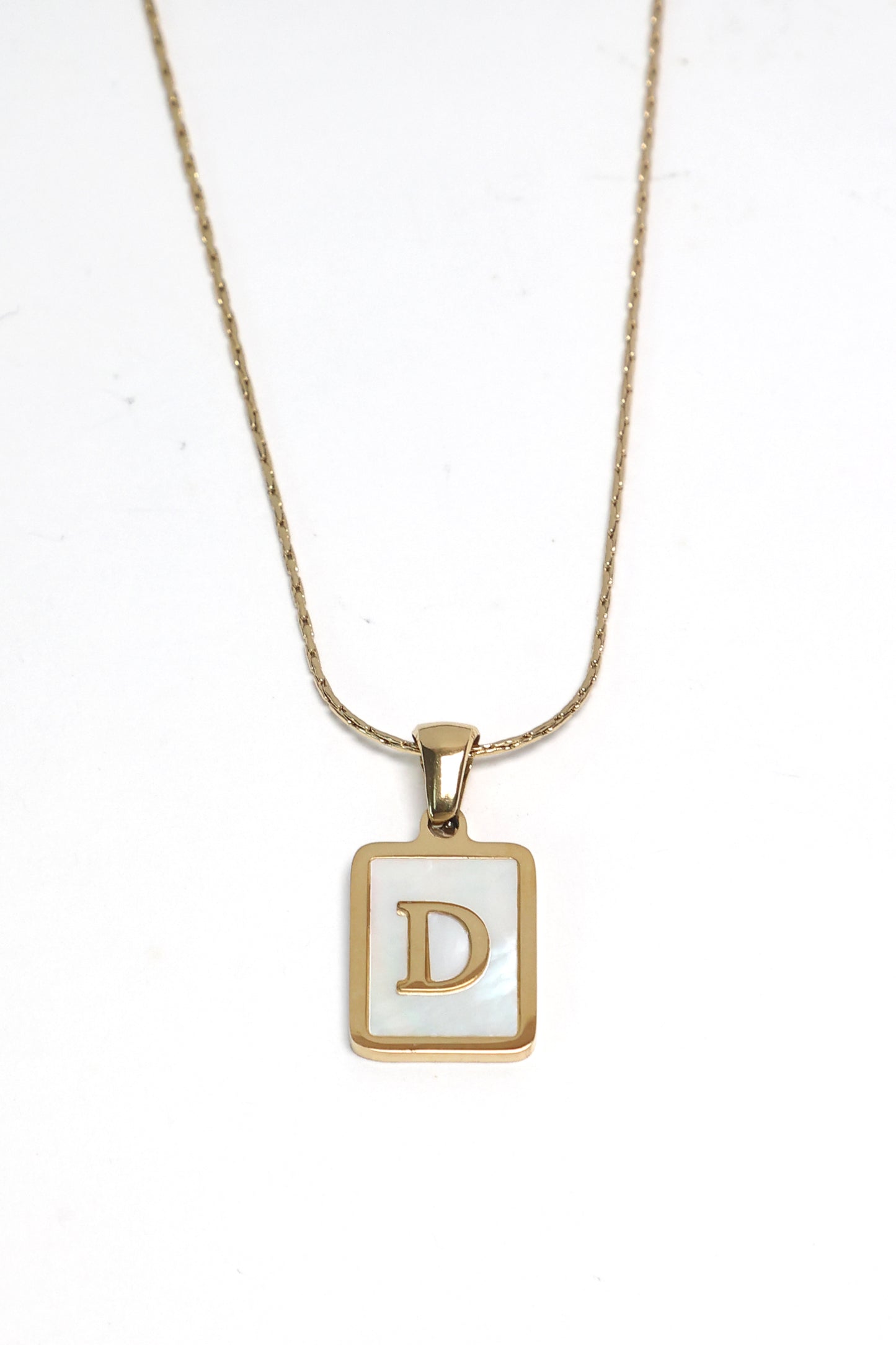 Initial Letter Necklace