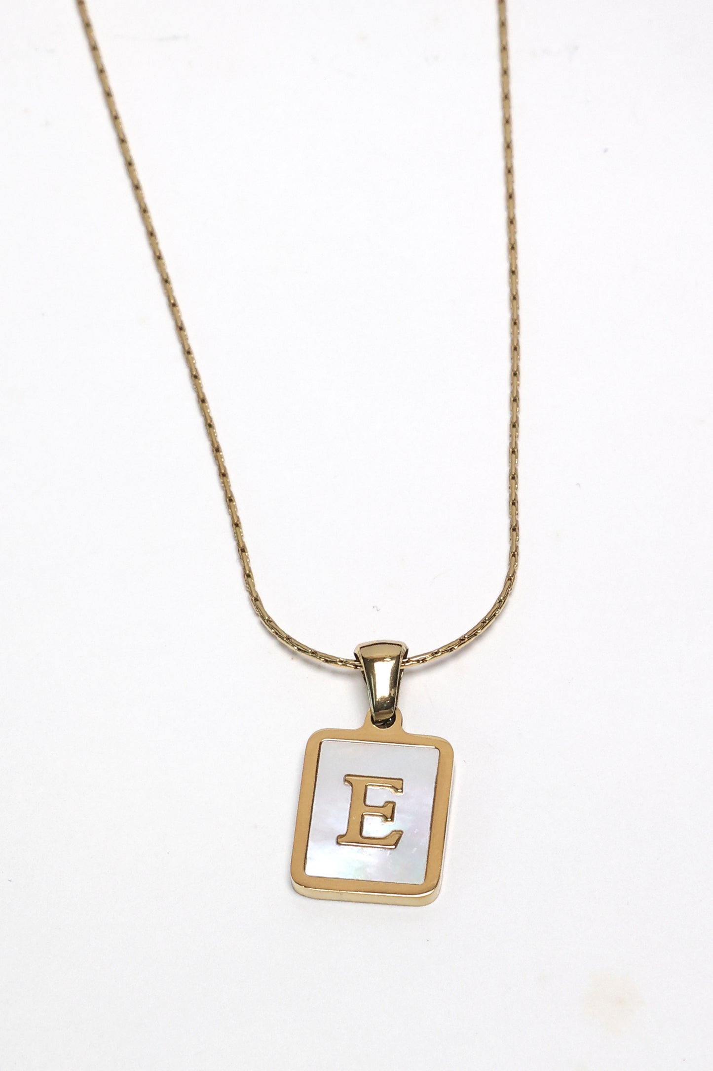 Initial Letter Necklace
