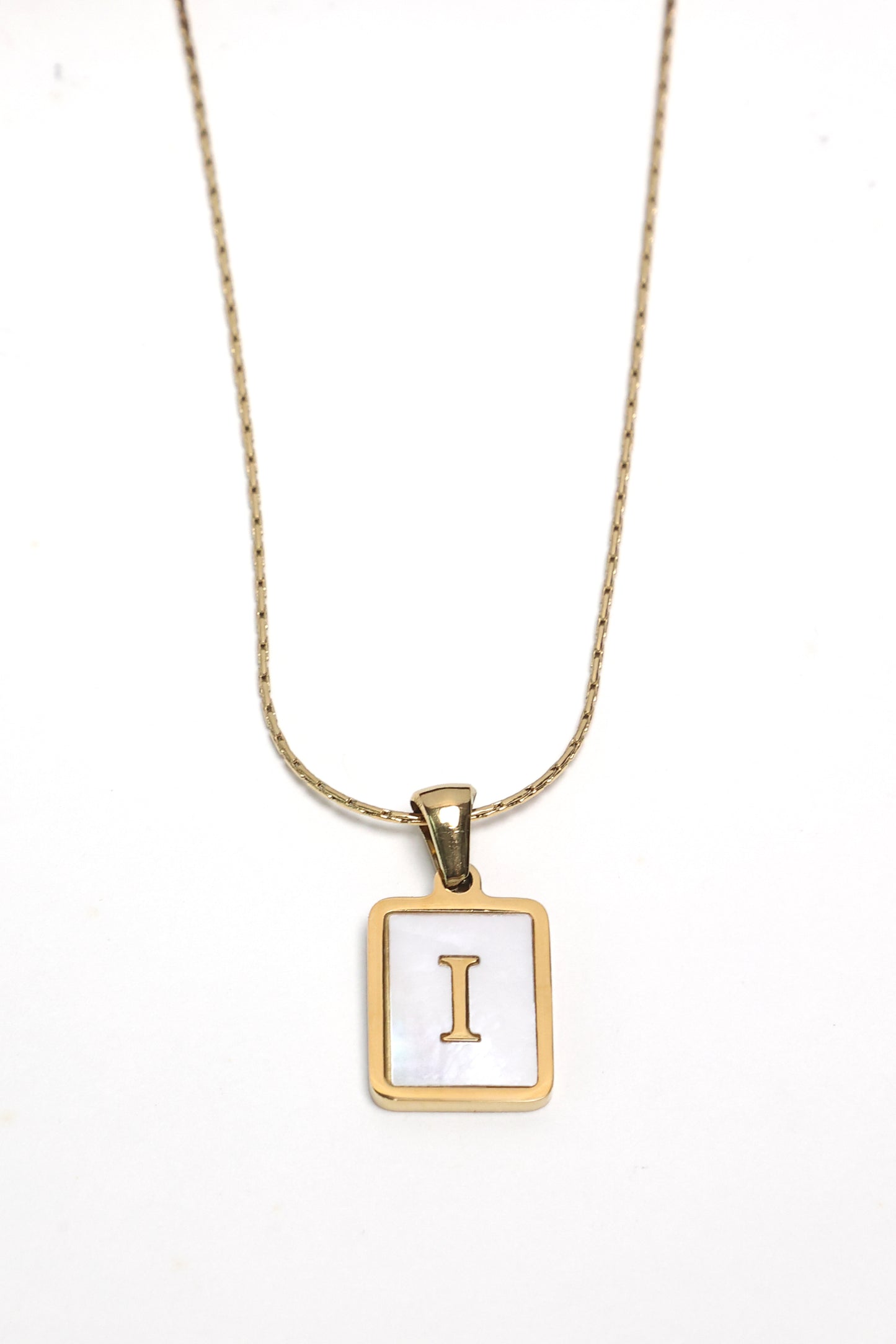 Initial Letter Necklace