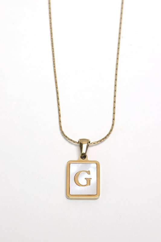 Initial Letter Necklace